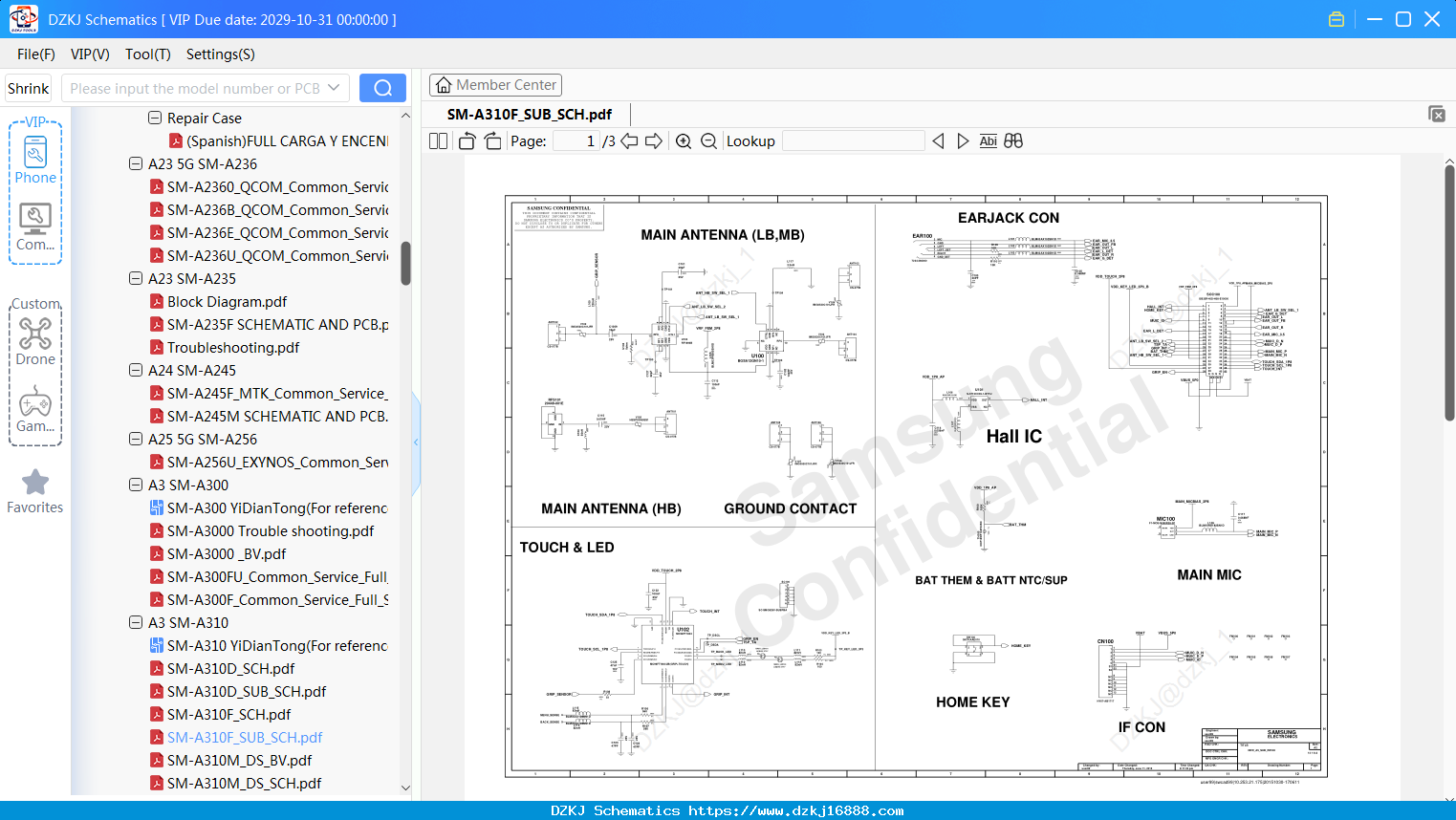 Samsung SM-A310F_SUB_SCH